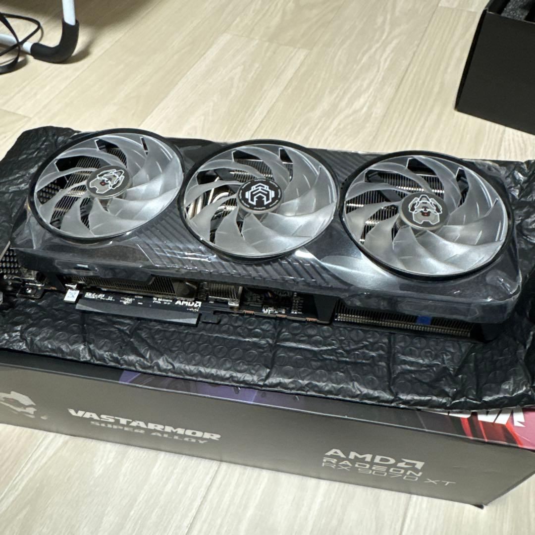 グラフィックボード・グラボ・ビデオカード Radeon RX9070XT VASTARMOR SUPER ALLOY