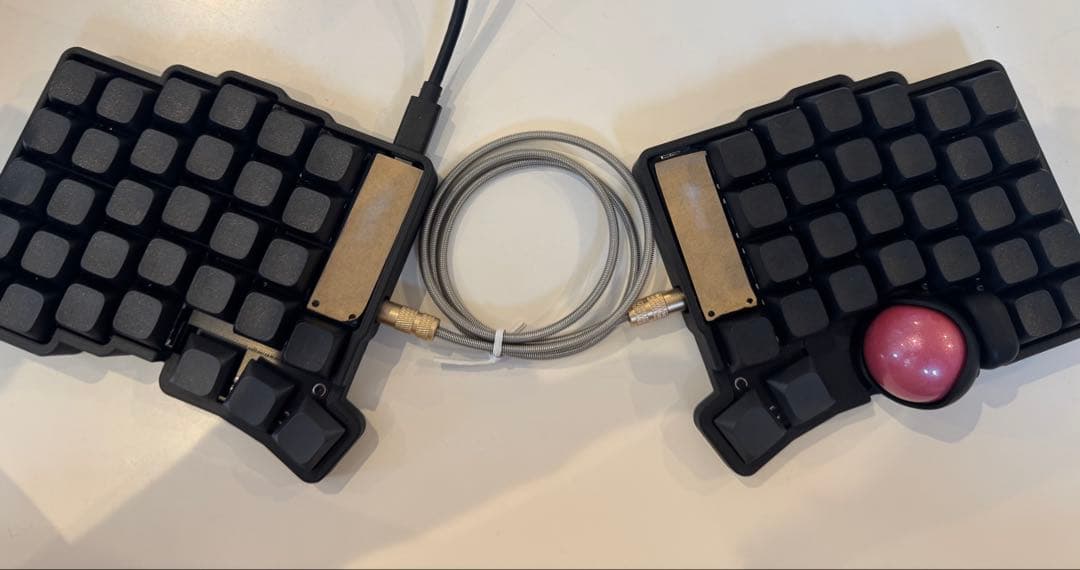 【新品】keyball61 完成品、メインスイッチ、メインキーキャップなし