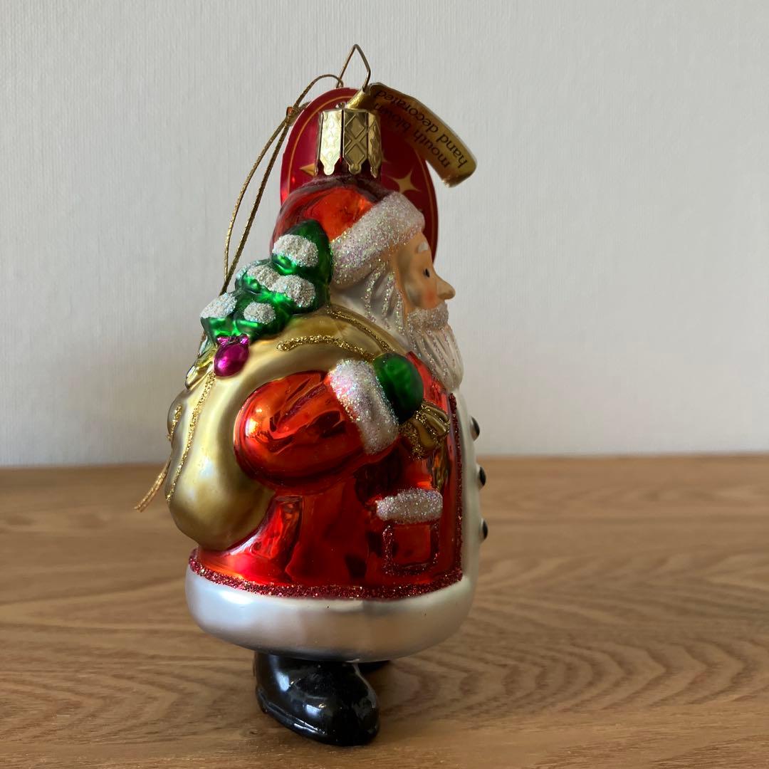 ドイツ ケーテウォルファルト クリスマス 飾り ツリー オーナメントサンタ3点