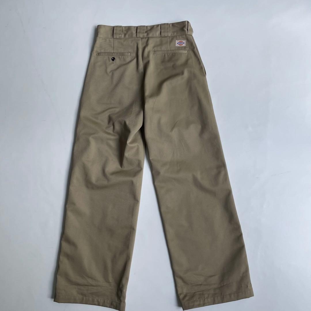 ok.soon×dickies ワイドチノパンツ (新ベージュ)