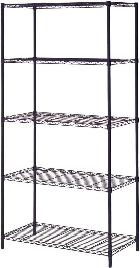 中古　メタルラック 5段　キャスター付　2台　W120×D46×H178.5cm