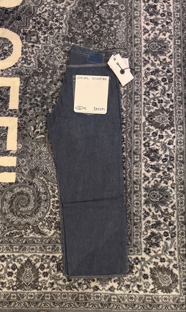 パンツ SOCIAL SCULPTURE 01 EX WD DMGD39 MUD