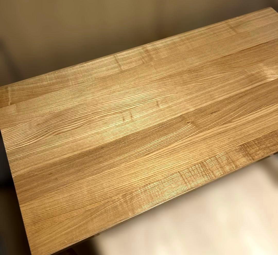 【極美品】無印良品 タモ材デスク 学習机 木製机 引き出し付