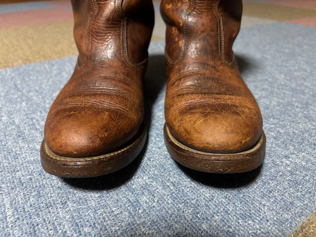 FRYE vintage ペコスブーツ 黒タグ ウエスタン 50s 60s