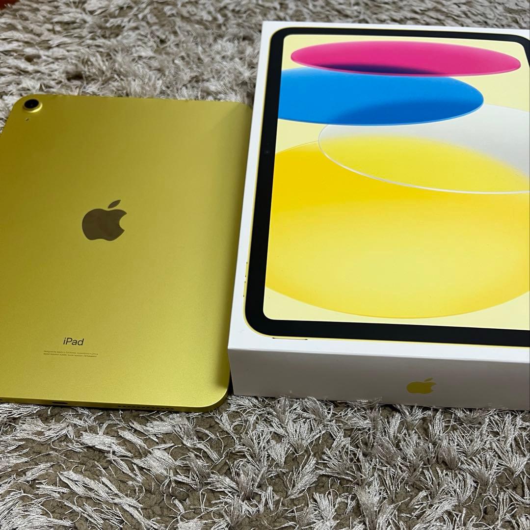 Apple iPad (第10世代) 64GB イエロー