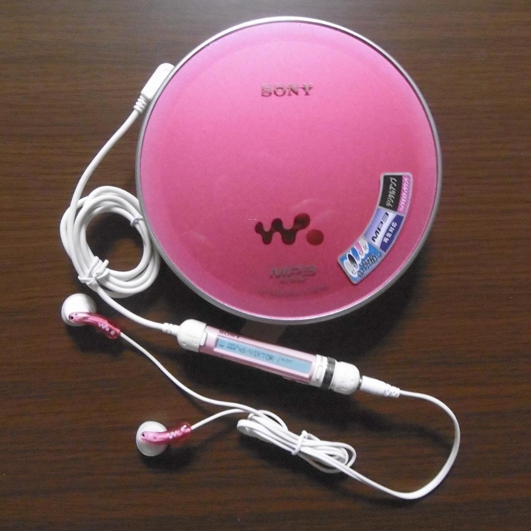 【準美品】SONY CDウォークマン D-NE730-PK