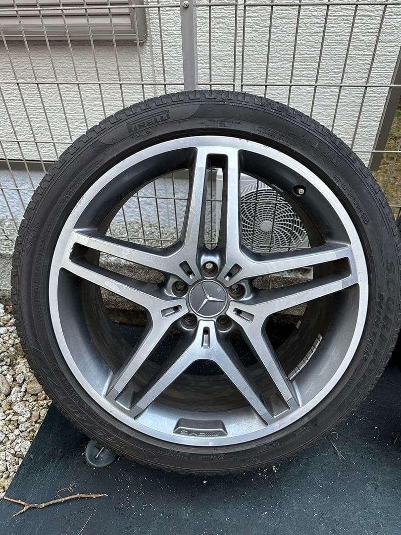 【送料込み】AMG メルセデスベンツ 21インチタイヤホイールセット