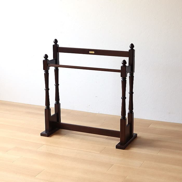 トルション掛け 木製 古家具 無垢材 タオルハンガー