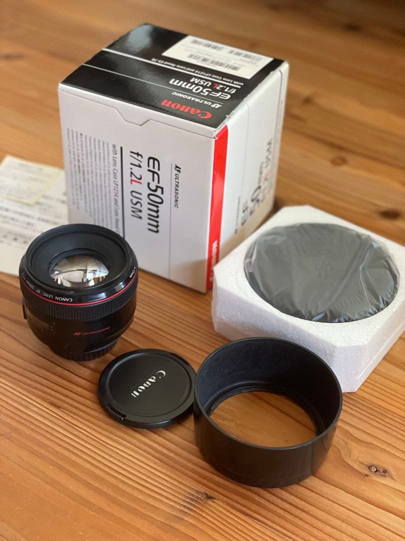 Canon EF 50mm f/1.2L USM レンズ