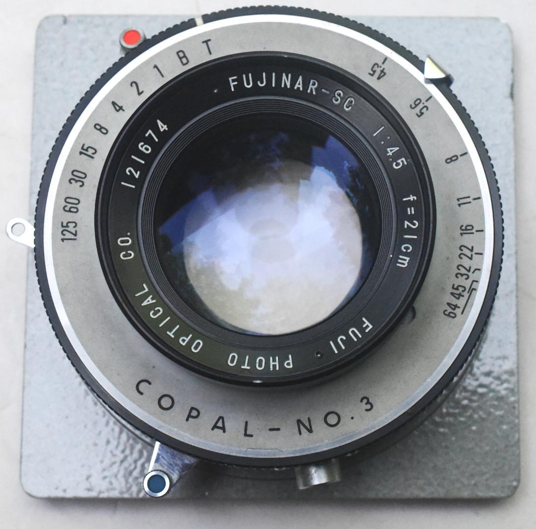 m*2様 大判カメラ◆武蔵野光機 4x5 ボディ◆フジノンレンズ◆新品同様06-