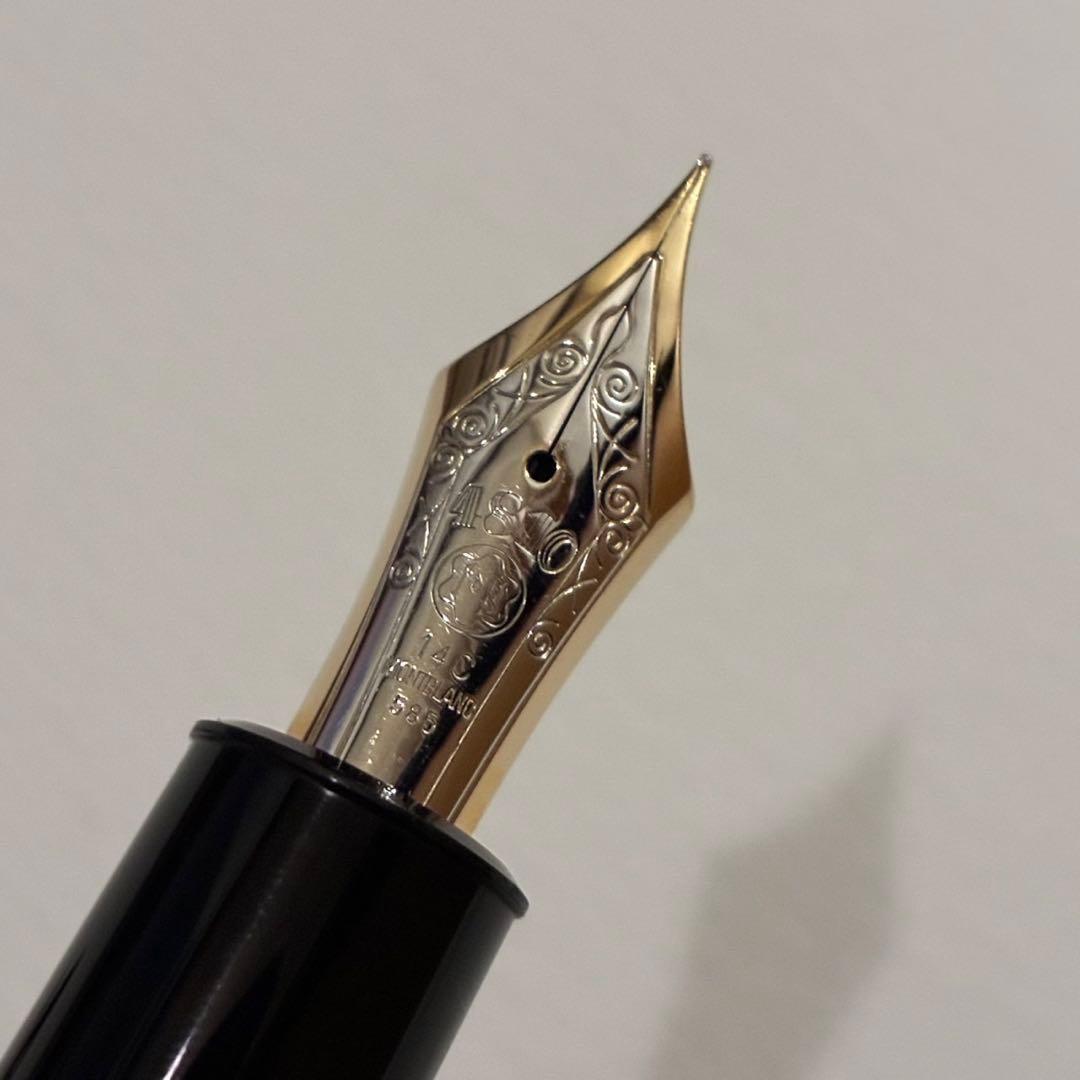 モンブラン　149 中白　70年代　エボナイトペン芯