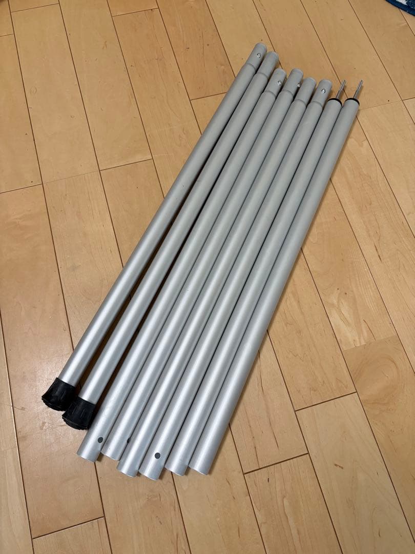 スノーピーク ヘキサエヴォ アイボリー　ポール2本付き