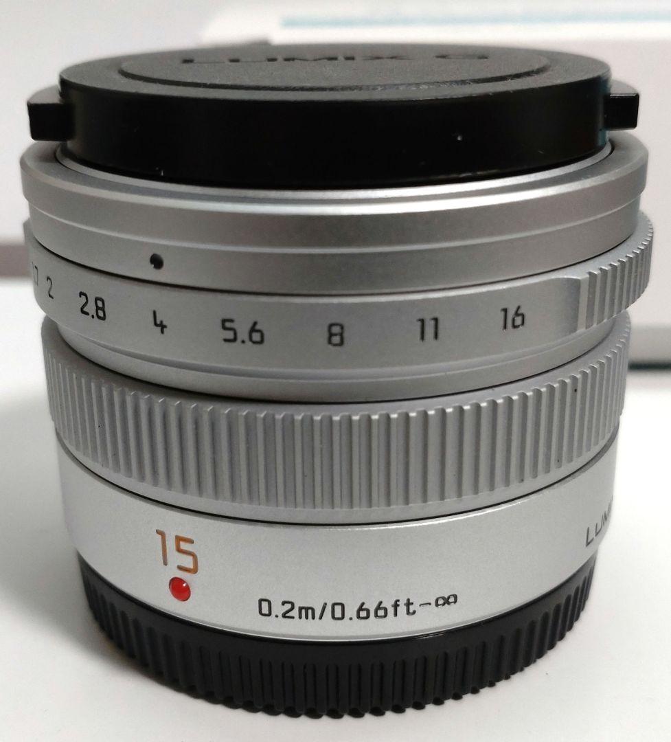 Panasonic H-X015 15mm F1.7 レンズ