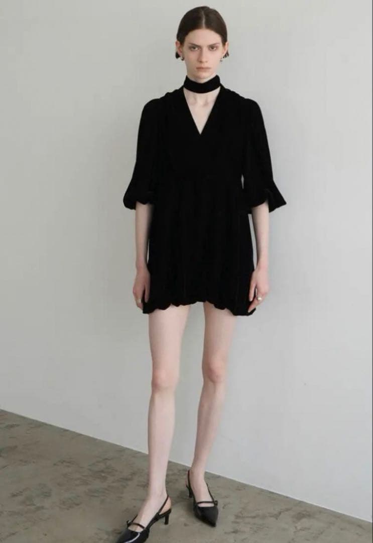 新品タグ付 CLANE VELOR BALLOON MINI ONEPIECE