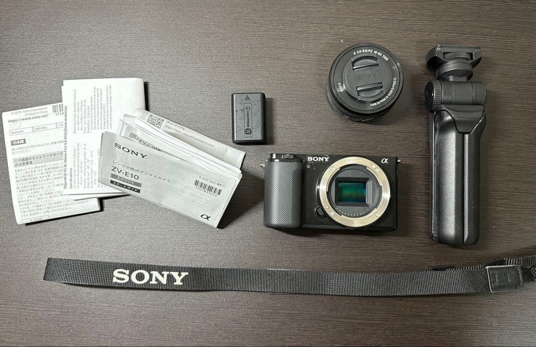 な*様 【美品】SONY ZV-E10 GP-VPT2BTセット