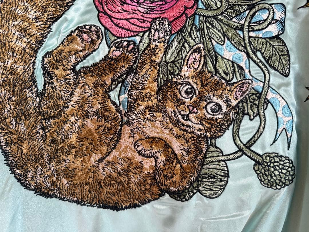 ヒグチユウコ スカジャン　月と太陽(リバーシブル)