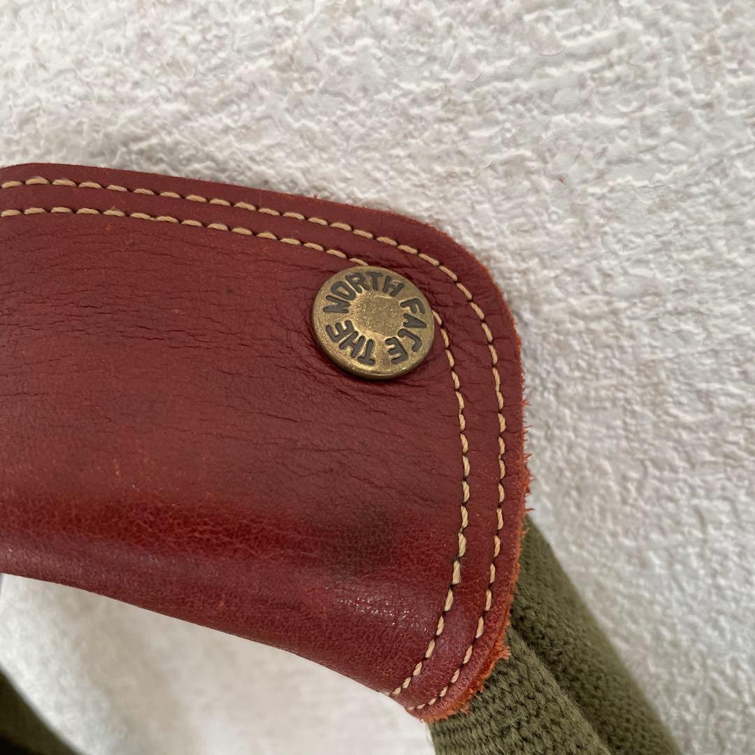 THE NORTH FACE『稀少デザイン』ビンテージボストンバッグ ベージュ