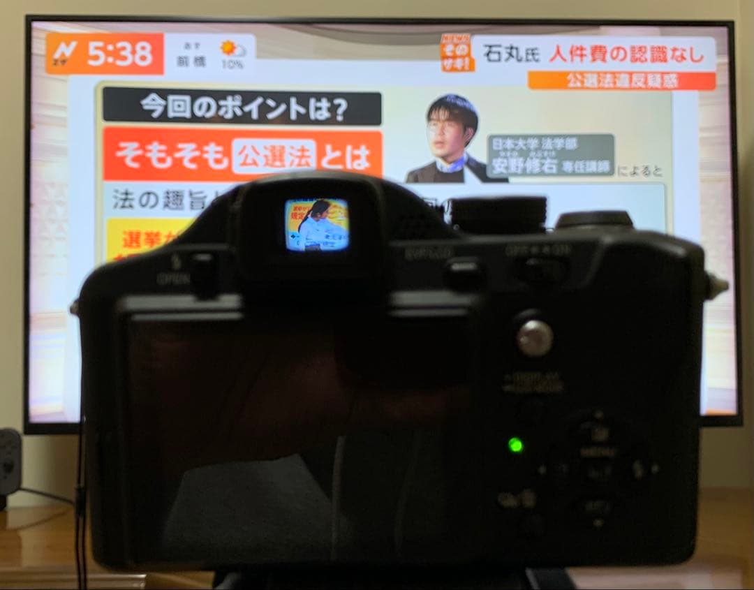 Panasonic DMC-FZ7 デジタルカメラ　プロテクターフィルター付