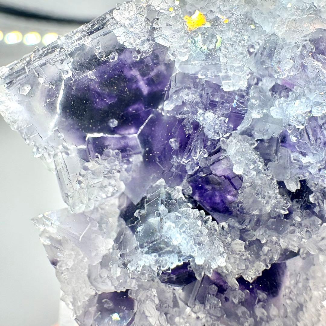 560 中国湖南省 Manaoshan Mine産 フローライト