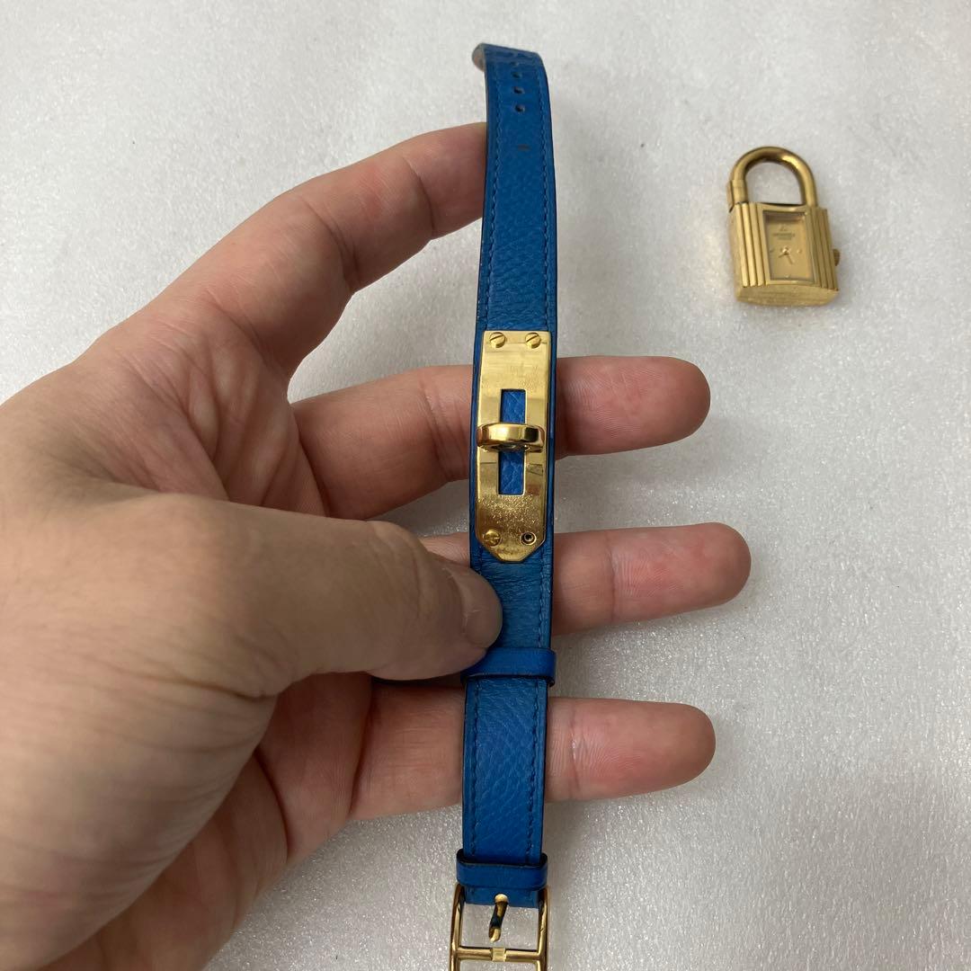 HERMES ケリーウォッチ　ゴールド