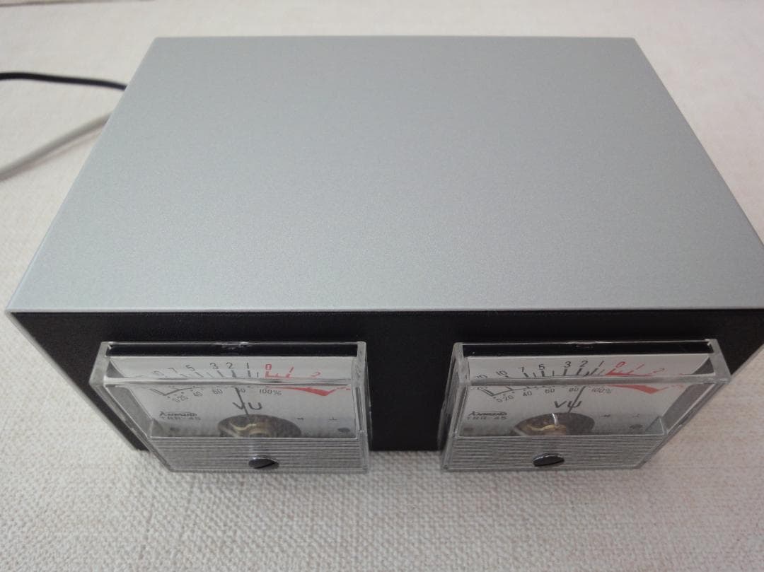 自作ステレオVUメーター186号機　桑野電機 TRR-45（新品未使用）