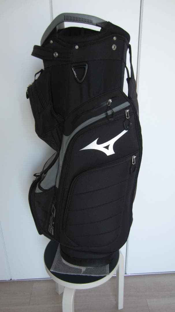 MIZUNO キャディバッグ BR-D4c カートバッグ（黒色）
