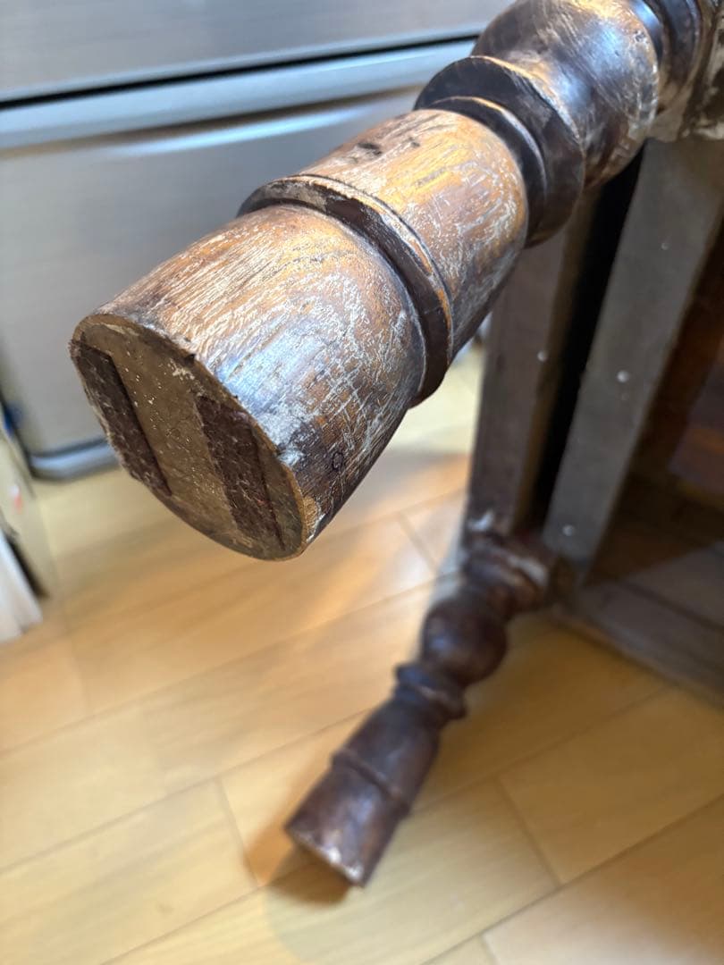 アンティーク　クラッシックローボード　木製コンソールテーブル