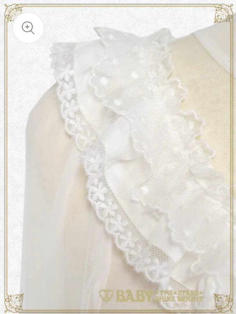 ベイビーザスターズ　シフォンプリンセスドレスブラウス