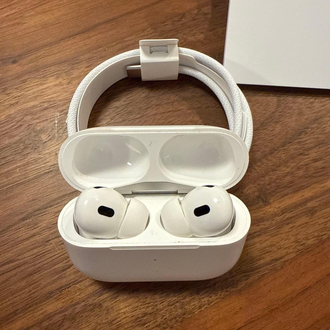 【美品】AirPodsPro第2世代 ノイズキャンセリング・動作良好✨ 即日発送