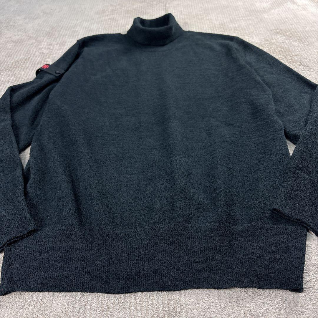 【美品】BRIEFING ブリーフィング ニット　タートル　ブラック　黒　M