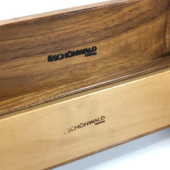 Schonwald シェーンバルド シナリオプレゼンター セット　木枠　ブラウン