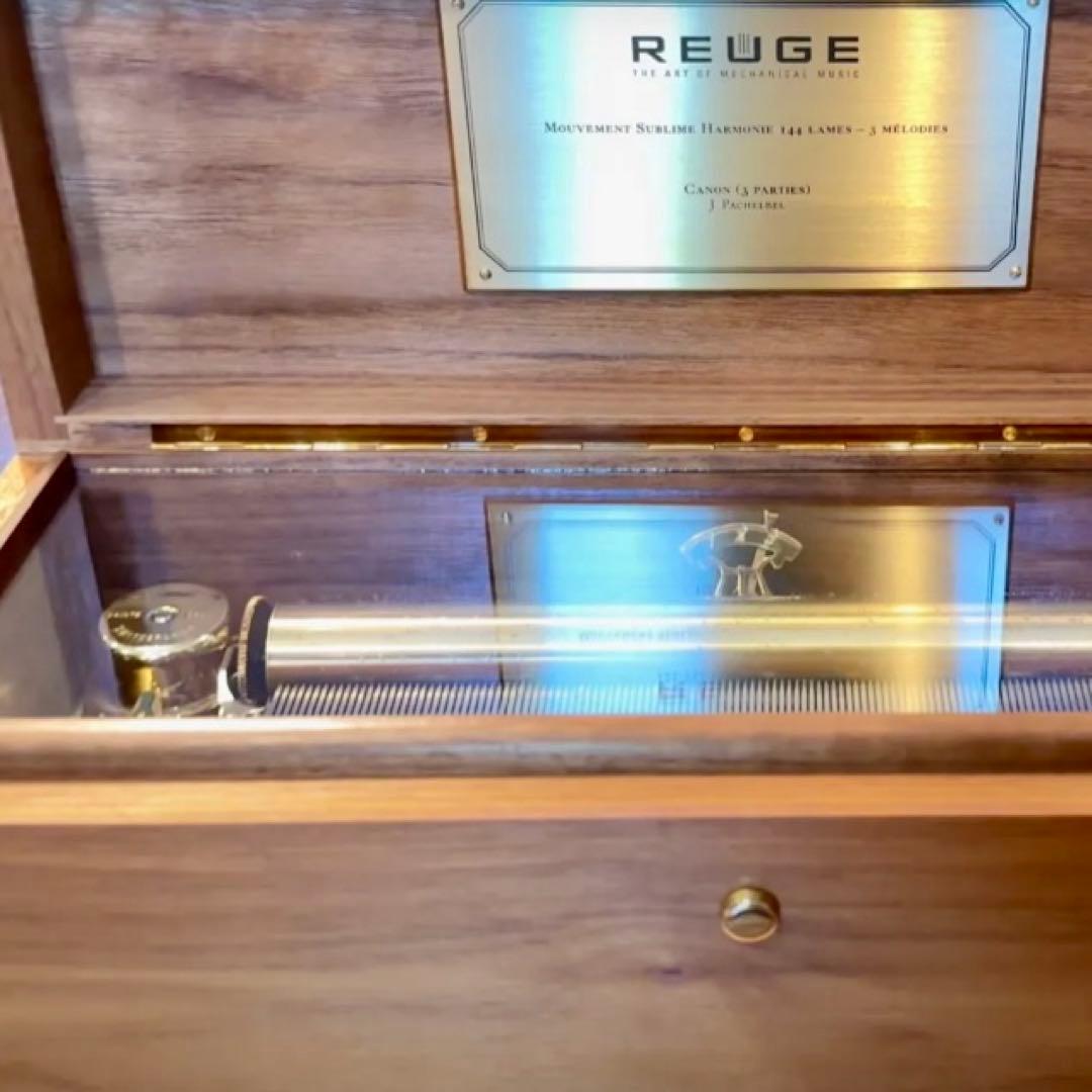 新品リュージュREUGE144弁3曲カノン3パートJ.パッヘルベル オルゴール