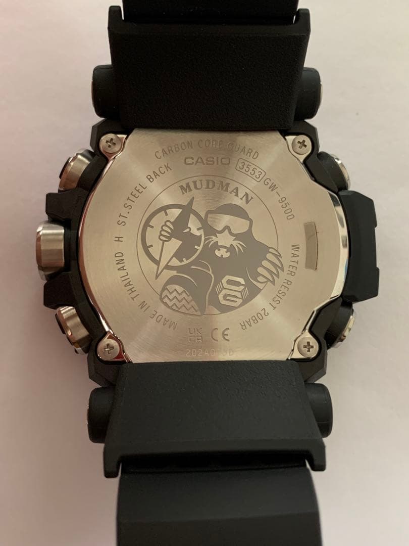 【美品】G-SHOCK MUDMAN 電波ソーラー 腕時計GW-9500