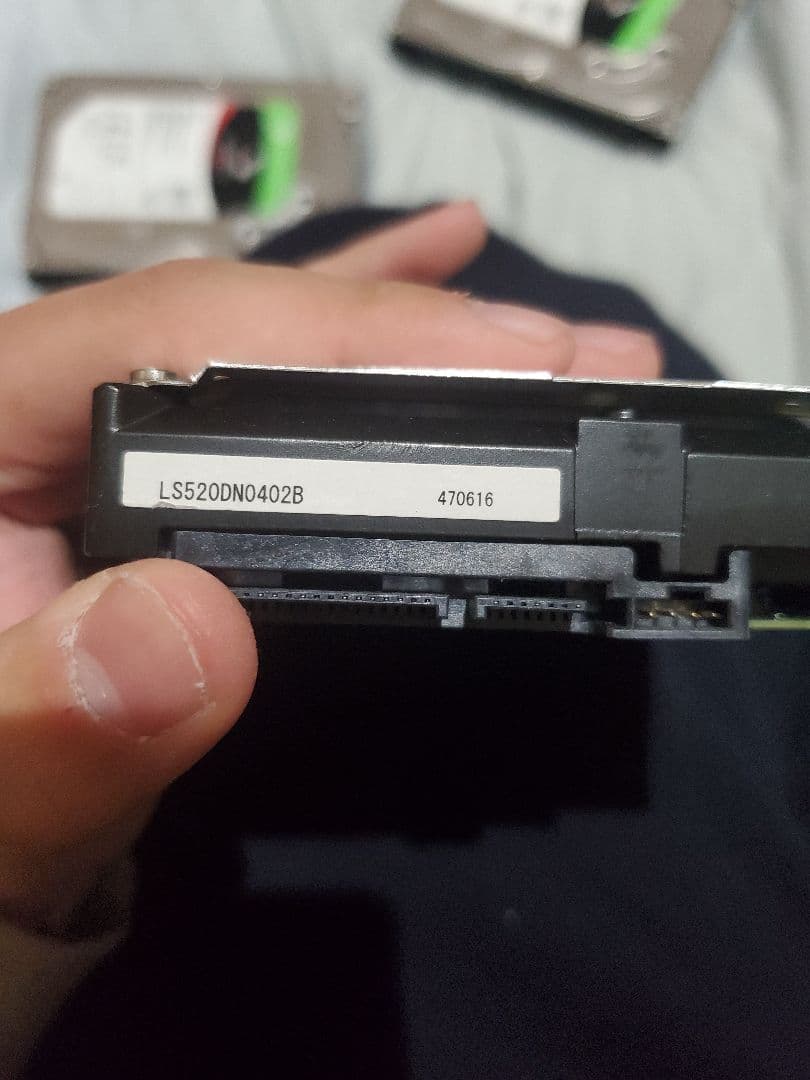 Seagate IronWolf 2TB HDD 4台セット 計8TB