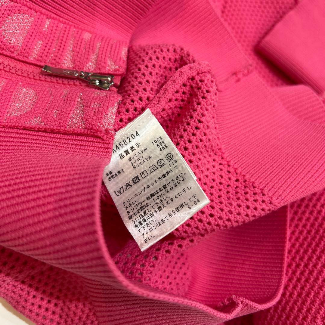 新品❤️アルチビオ❤️ピンク メッシュフードセーター