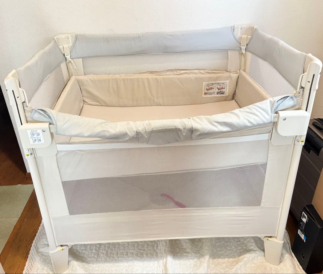 人気　アップリカ COCONEL AIR ココネルエアー　ベビーベット