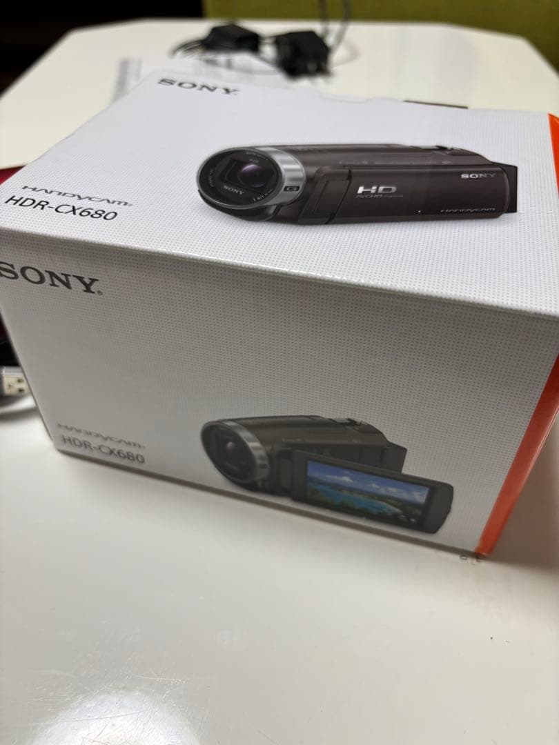 値下げ！ソニー SONY HDR-CX680 R レッド デジタルビデオカメラ