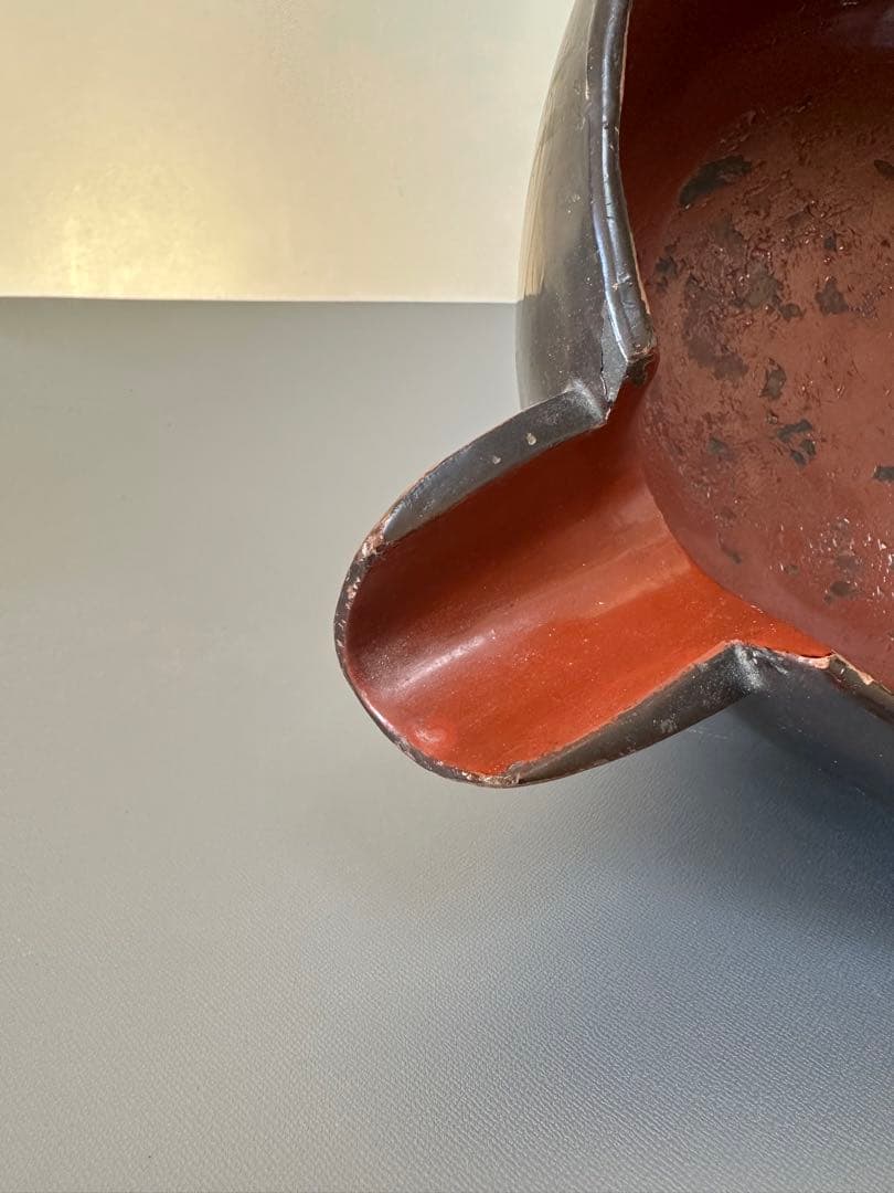 朽木　片口　酒上　酒器　漆器　江戸時代〜明治時代頃