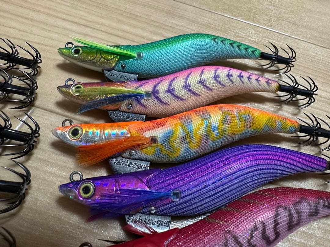 ダートマックス　3.5 14本、エギ王、パタパタ