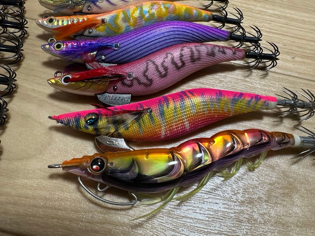 ダートマックス　3.5 14本、エギ王、パタパタ