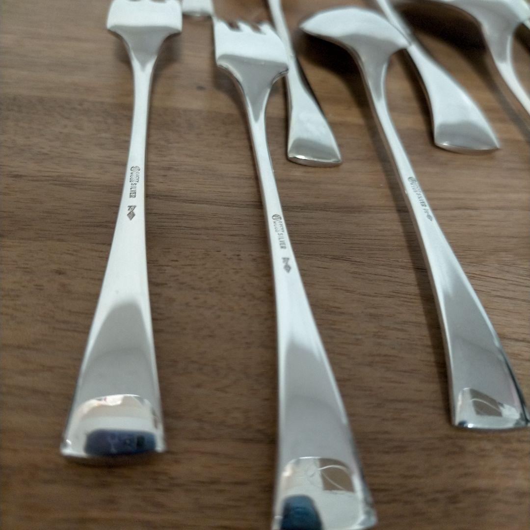 純銀ラッキーウッド シドニー 16本カトラリーセット