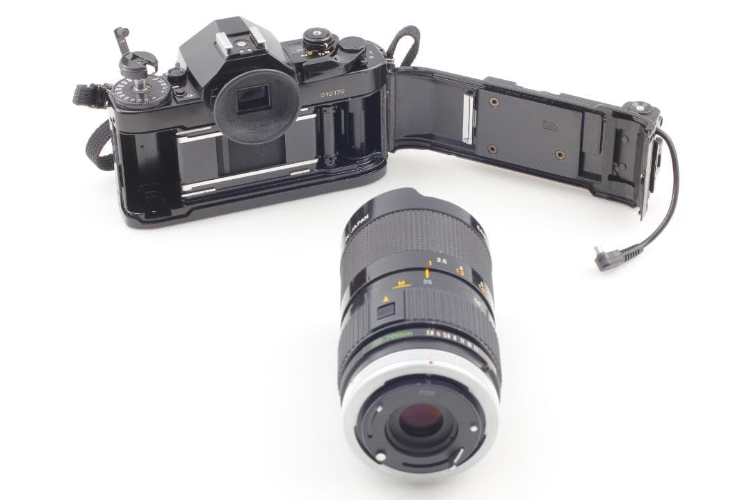【整備済　美品】Canon A-1 SLR ブラック 35-70mm #1294