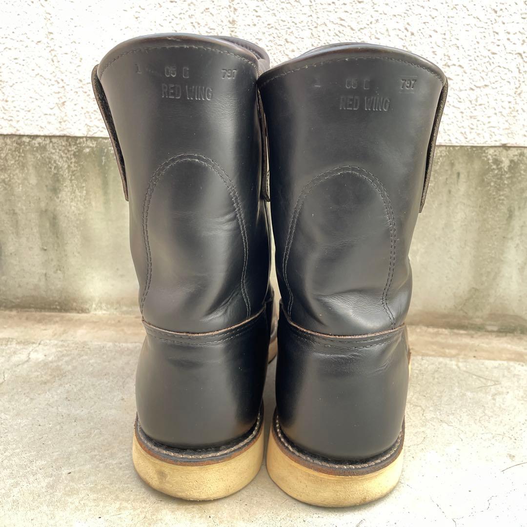 97年 羽タグ レッドウィング 8169ペコス 8.5E 茶芯