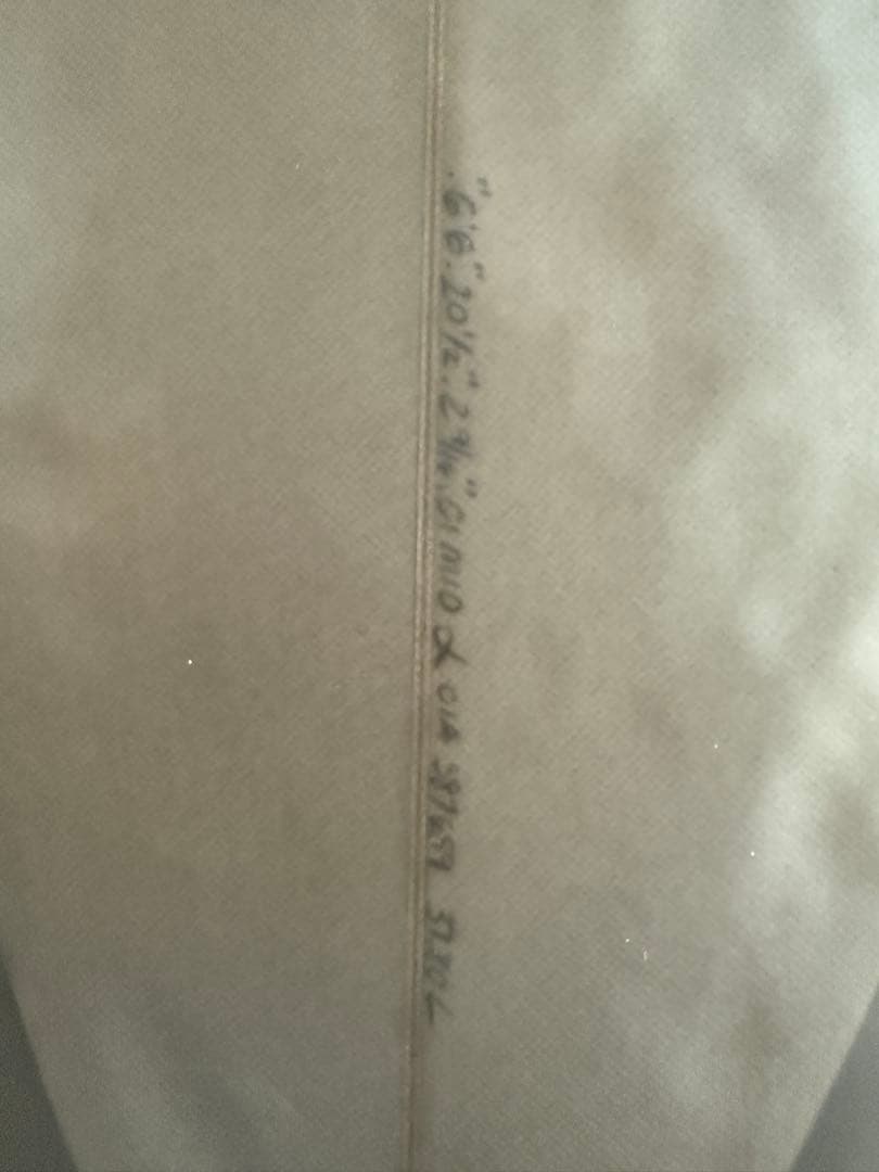 AL MERRICK CI Mid 6'6 フィン+ハードケース6.6 グレー