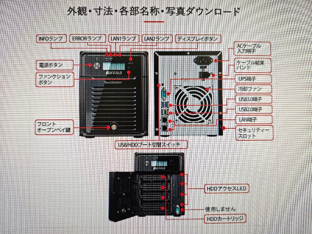 【中古】 テラステーション 4TB TS3400DN0404 バッファロー