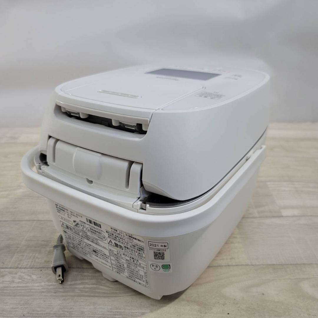 パナソニック 炊飯器 5.5合 SR-MPW101-W 可変圧力大火力おどり炊き