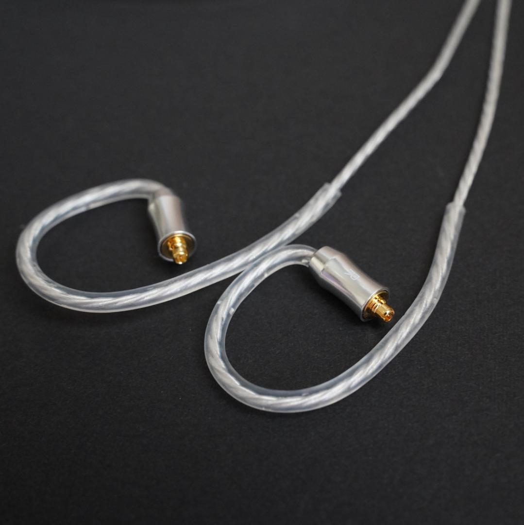 ついに7N 超冷凍製単結晶銅銀メッキ！最高仕様リケーブルMMXC/4.4mmL字