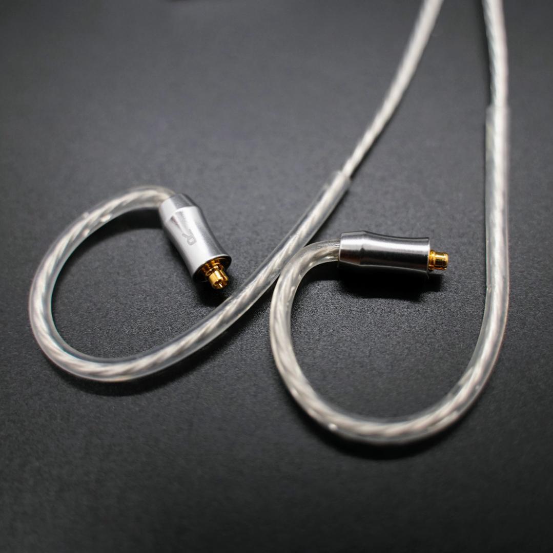 ついに7N 超冷凍製単結晶銅銀メッキ！最高仕様リケーブルMMXC/4.4mmL字