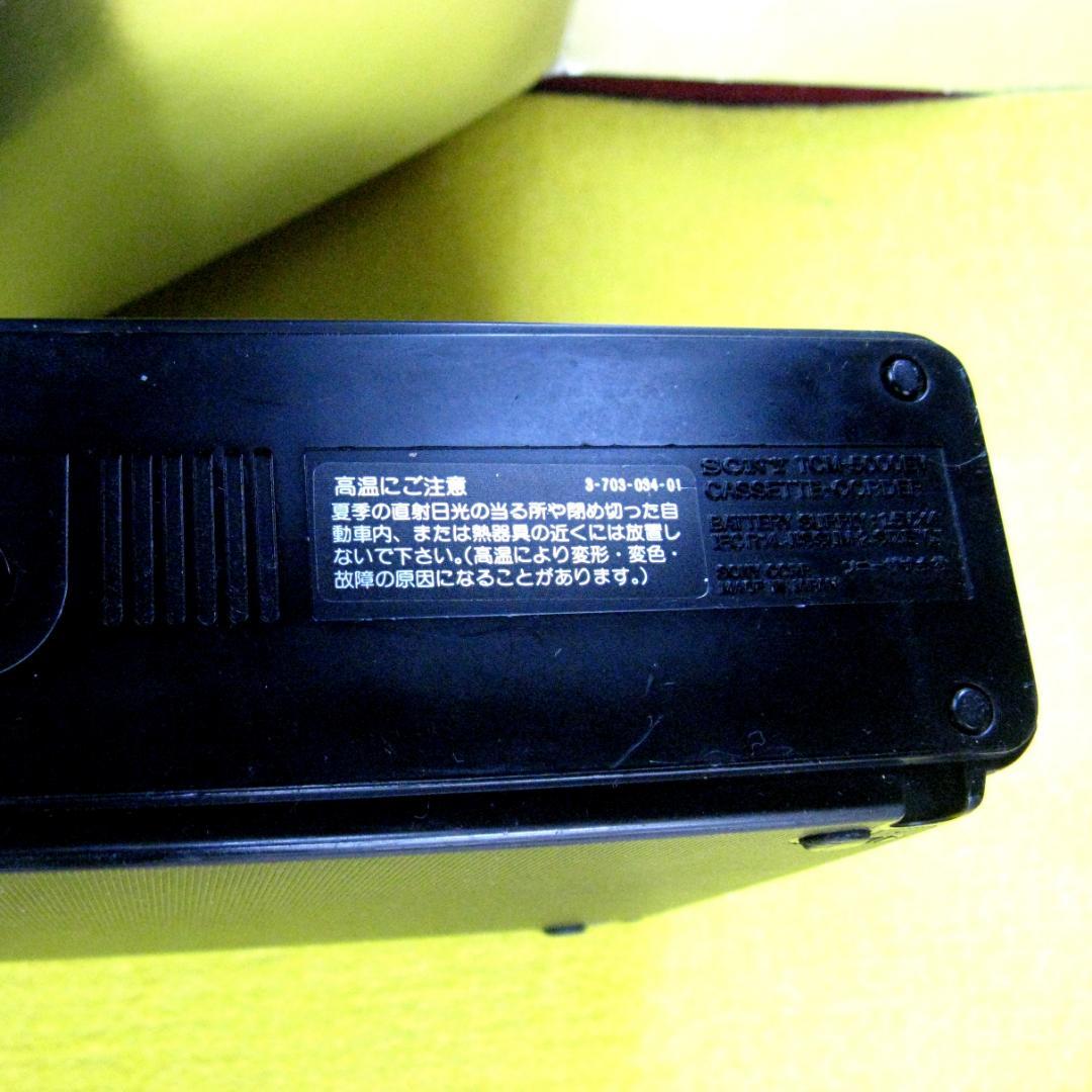 ☆ SONY TCM-5000EV カセットレコーダー　整備品