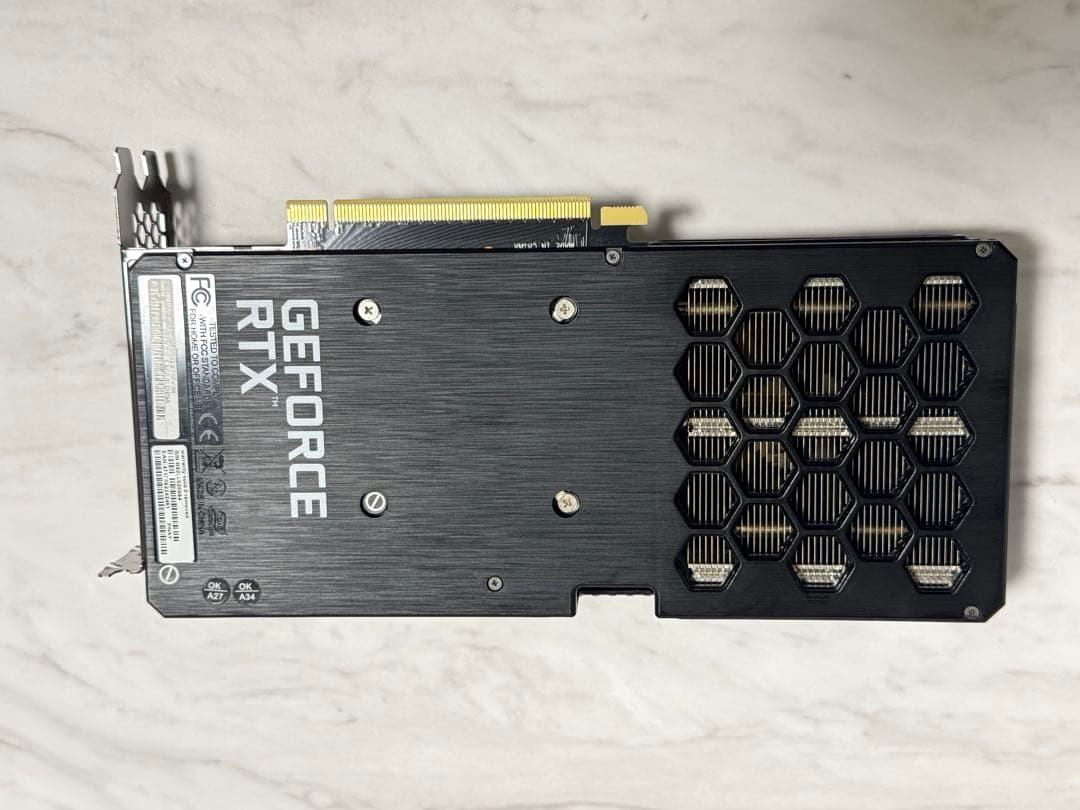 【ジャンク品】RTX 3060 Dual OC 12GB LHR版